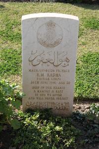 Ismailia War Memorial Cemetery - Radha, Richdard Mohamedan